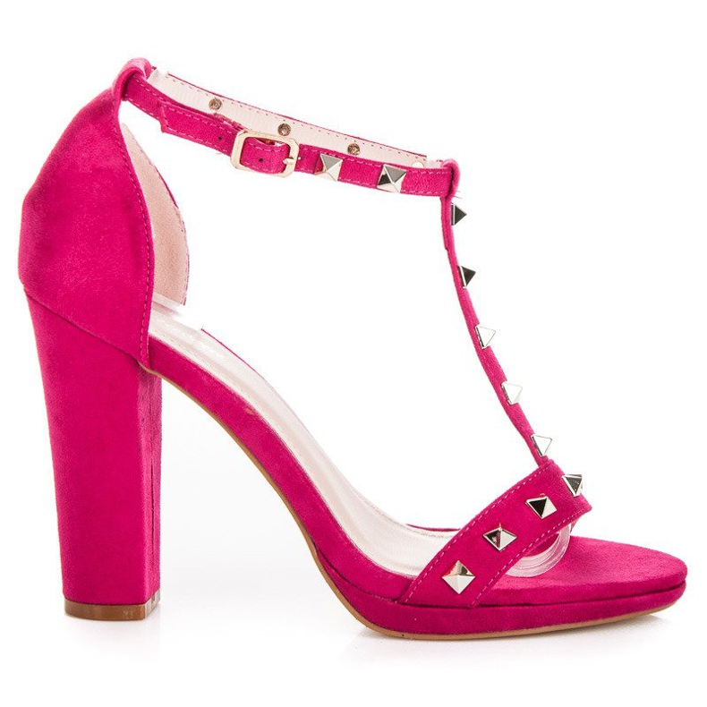 Seastar Fuksia-sandaalit tolpan päällä vaaleanpunainen