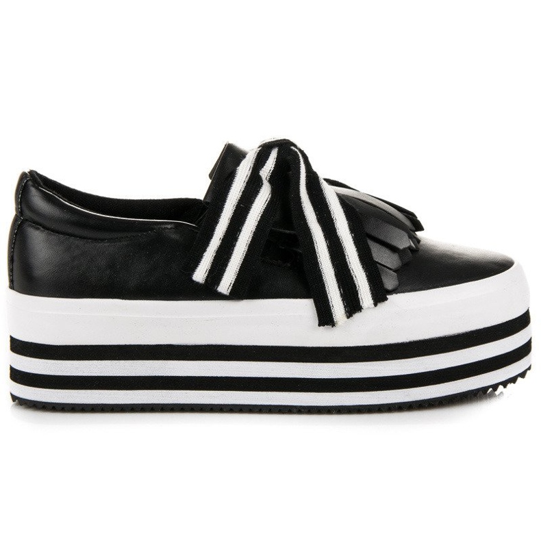 Muodikkaat vices-lenkkarit musta