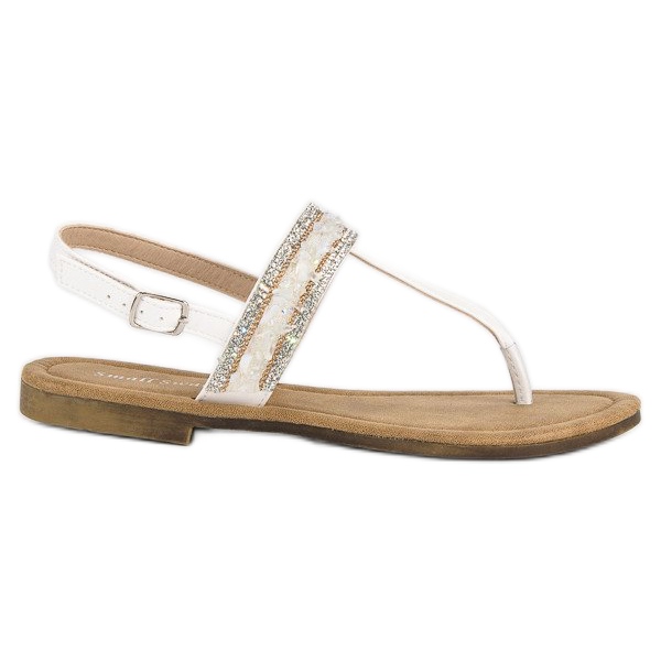 Small Swan Valkoiset varvastossut valkoinen