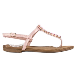 Comer Vaaleanpunaiset sandaalit vaaleanpunainen