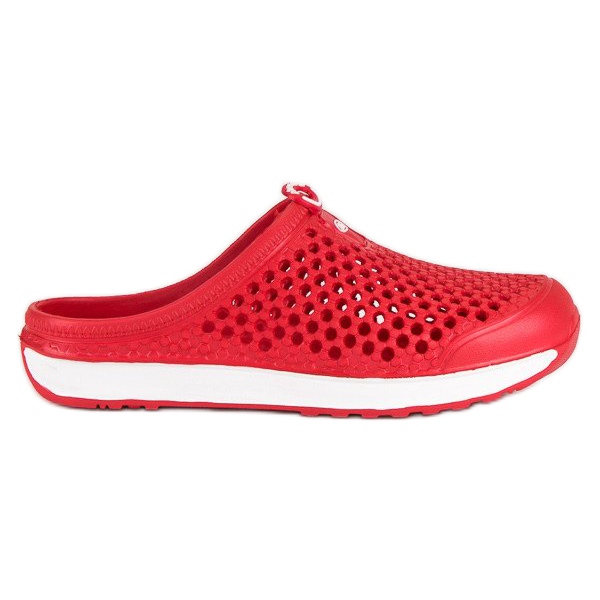 Hasby Punaiset harjakattoiset tossut punainen