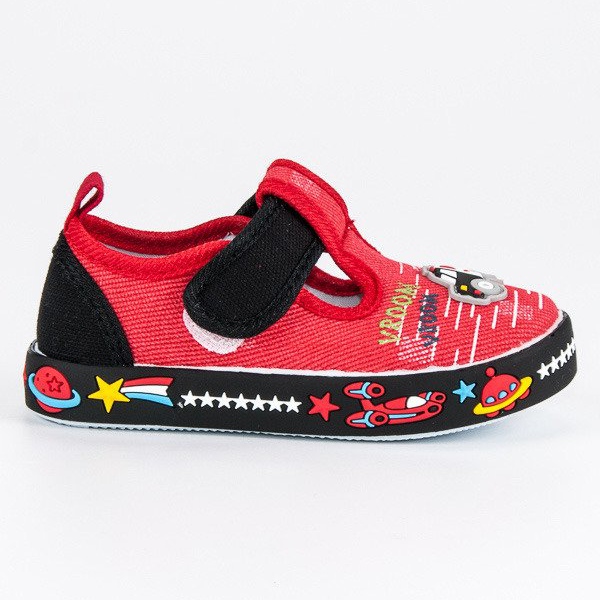 American Club Punaiset amerikkalaiset lenkkarit punainen