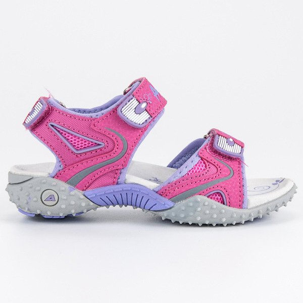 American Club Tyttöjen amerikkalaiset sandaalit vaaleanpunainen