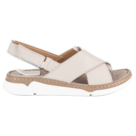 Filippo Mukavat litteät sandaalit ruskea