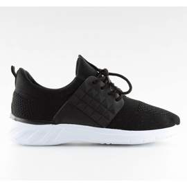 Mustat naisten urheilukengät C928-38 Musta