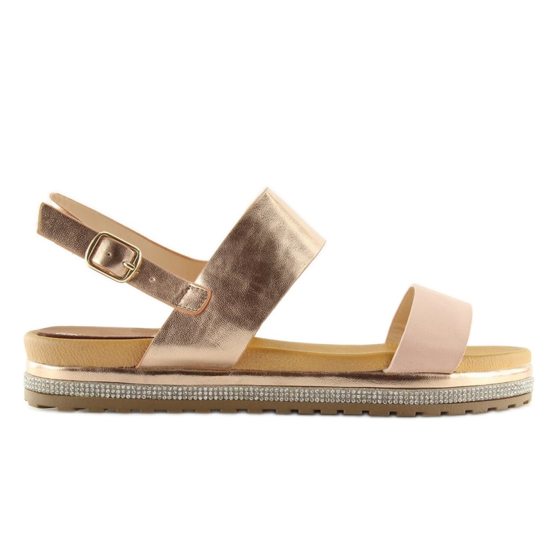 Vaaleanpunaiset naisten sandaalit SL88P Pinkki vaaleanpunainen