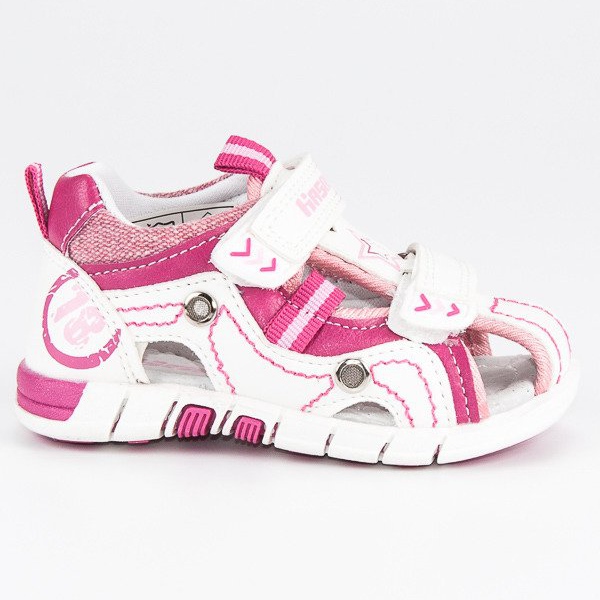 Hasby Sisäänrakennetut lasten sandaalit valkoinen