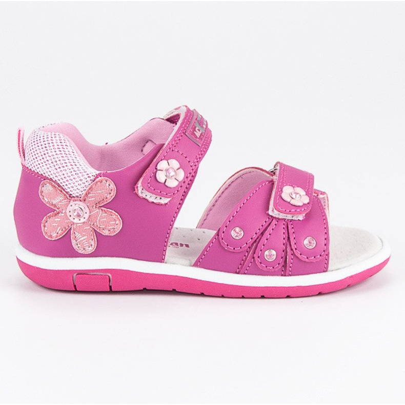 American Club Tyttöjen amerikkalaiset sandaalit vaaleanpunainen