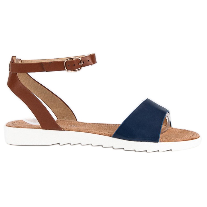 American Club Amerikkalaiset solki sandaalit sininen