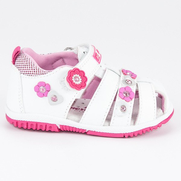 American Club Valkoiset amerikkalaiset sandaalit valkoinen