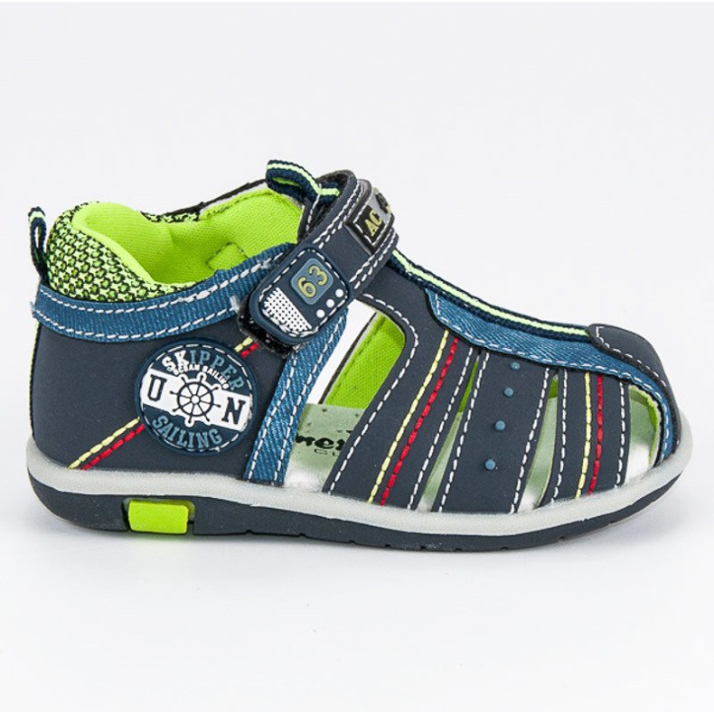 American Club Amerikkalaiset farkkusandaalit sininen