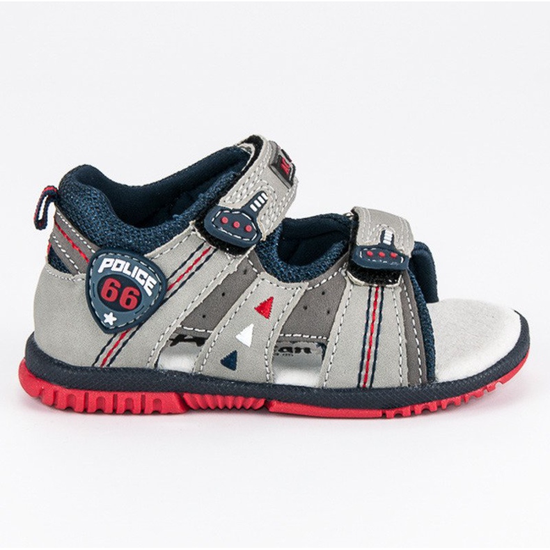 American Club Amerikkalaiset urheilusandaalit harmaa