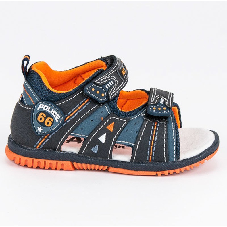 American Club Amerikkalaiset urheilusandaalit sininen