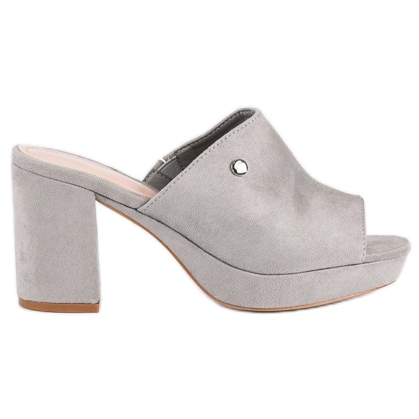 Milaya Tossut pylväässä harmaa