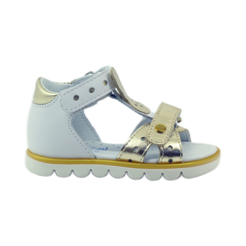 Bartek Sandalki Application Rabbit Joustava 31491 valkoinen/kulta