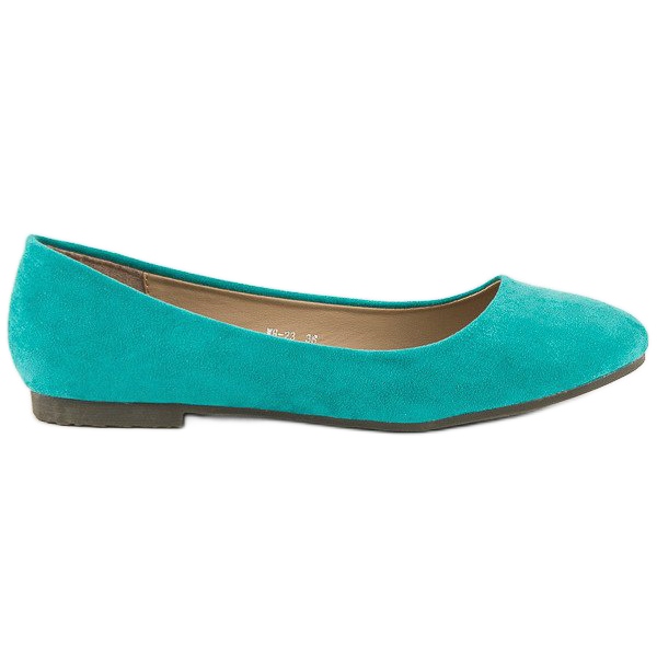 Claudia Naisten kevätbalerinat vihreä