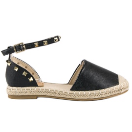Rock espadrilles sandaalit musta