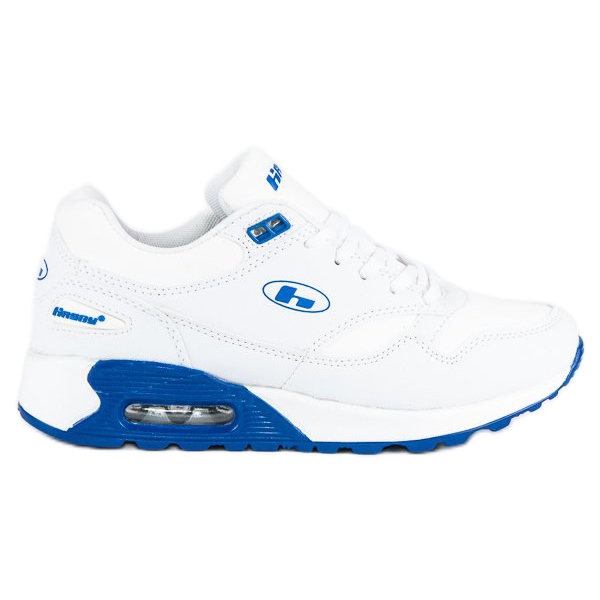 Hasby Valkoiset sidottu urheilukengät valkoinen