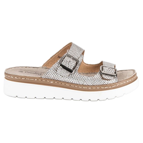 Filippo Kultaiset nahkatossut kultainen