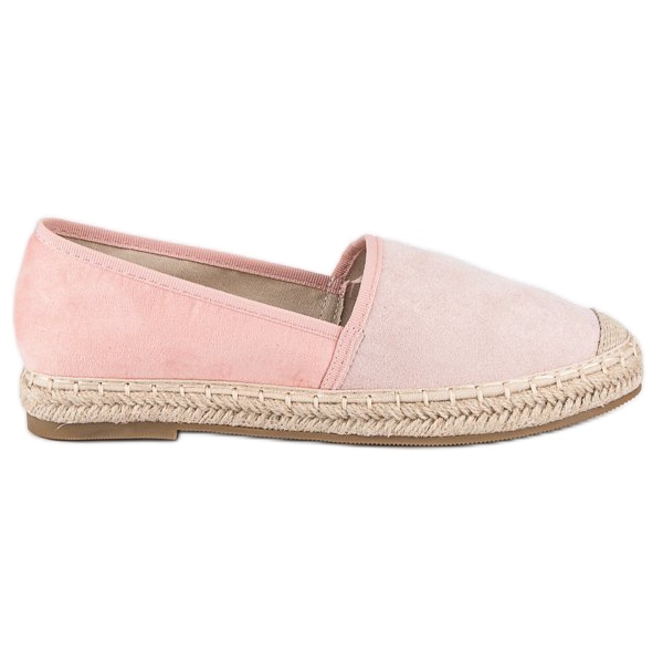 Erynn Mokka espadrillit vaaleanpunainen Erynn Mokka espadrillit vaaleanpunainen