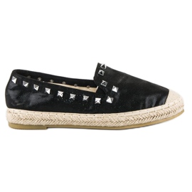 Forever Folie Mustat espadrillit nastoilla