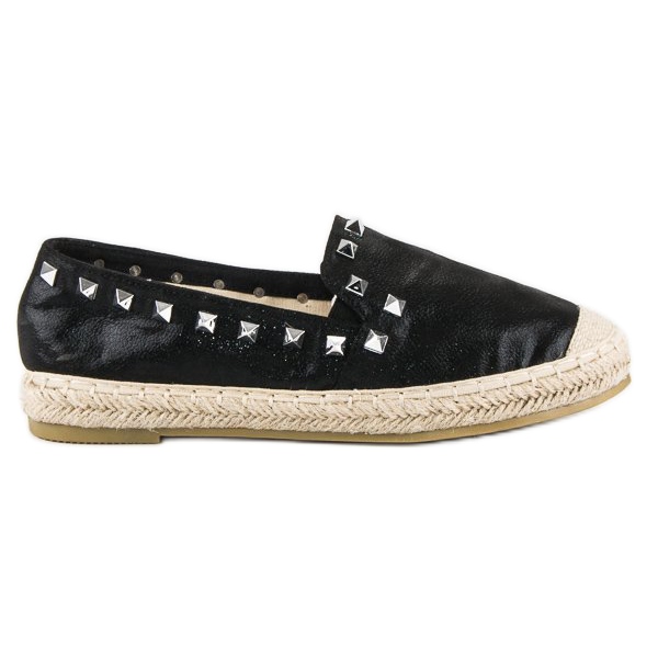 Forever Folie Mustat espadrillit nastoilla