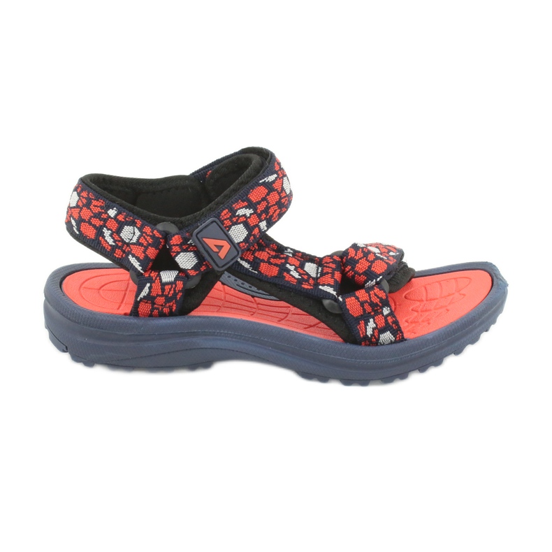 American Club sandaalit 8122 vaahtomuovi sisäosa laivastonsininen oranssi