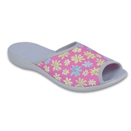 Befado naisten kengät pu c 254D091 sininen keltainen vaaleanpunainen