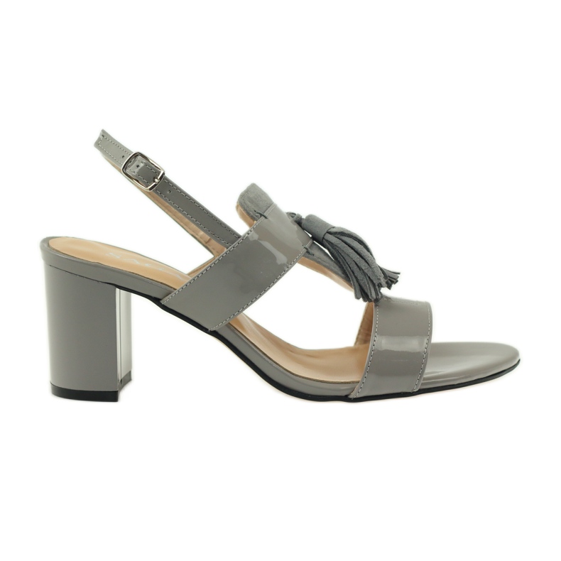 Sagan 53224 harmaat hapsuiset sandaalit