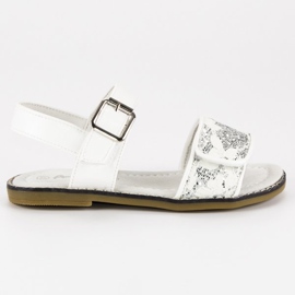 American Club Valkoiset amerikkalaiset sandaalit valkoinen