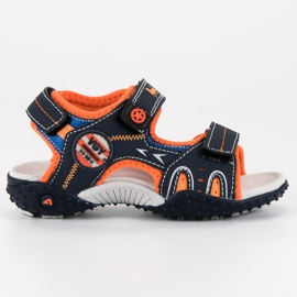 American Club Mukavat amerikkalaiset sandaalit sininen