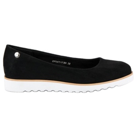 Filippo Käärmekuvioiset baleriinat musta