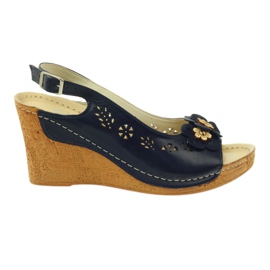 Gregors 648 Wedge sandaalit tummansininen