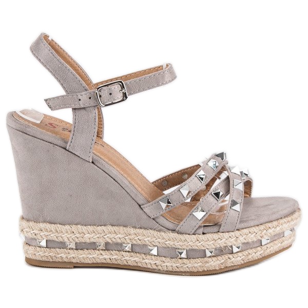 Seastar Suede espadrilles sandaalit harmaa