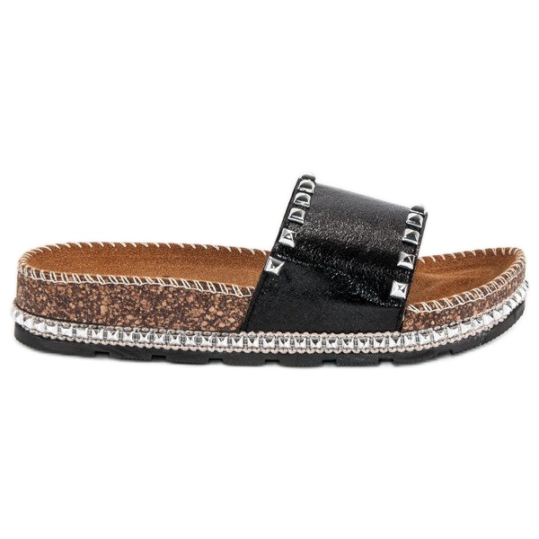 Seastar Tyylikkäät naisten tossut musta