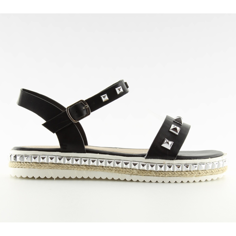 Mustat sandaalit nastoilla 35-132 mustat