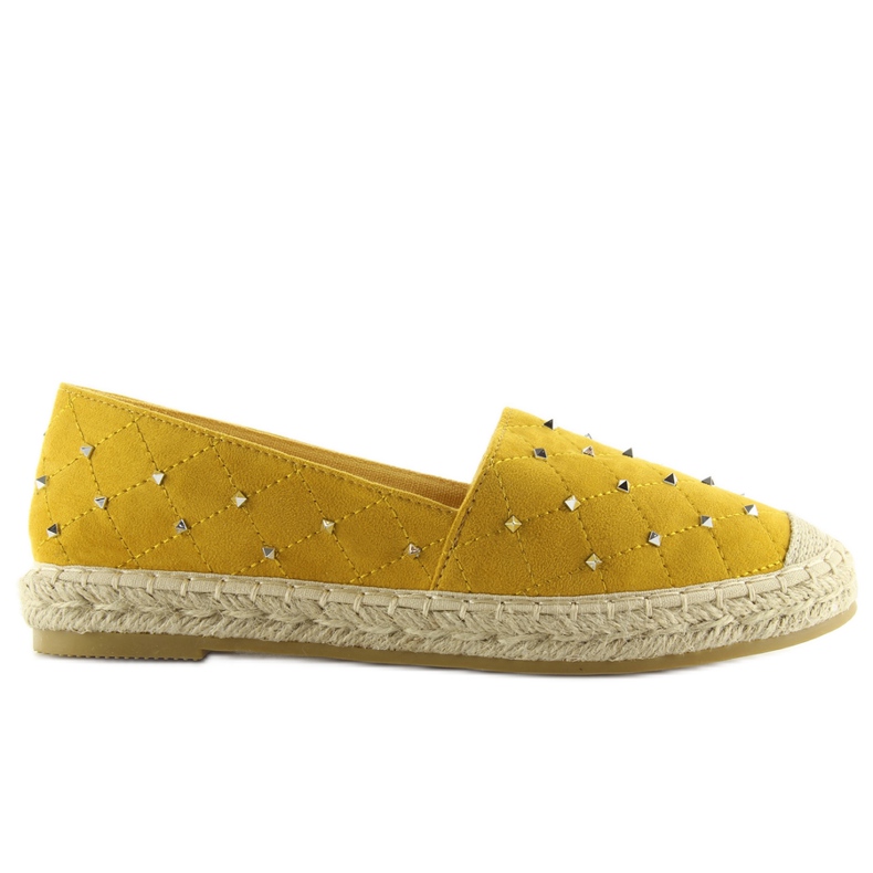 Keltaiset espadrillit nastoilla 5481 II-GAT keltainen