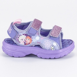 Sandaalit tarranauhalla, jäädytetty violetti Sandaalit tarranauhalla, jäädytetty violetti