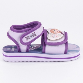 Velcro sandaalit jäämaa violetti