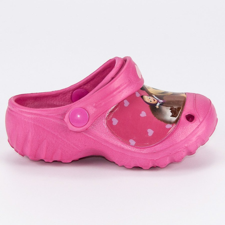 Kumitossut masha ja karhu vaaleanpunainen Kumitossut masha ja karhu vaaleanpunainen