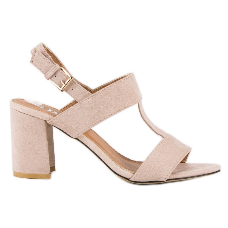 SDS Vaaleanpunaiset sandaalit pylväässä vaaleanpunainen