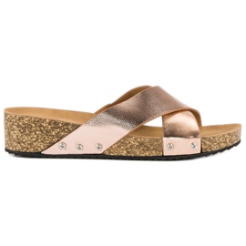 Tyylikkäät vices tossut vaaleanpunainen Tyylikkäät vices tossut vaaleanpunainen