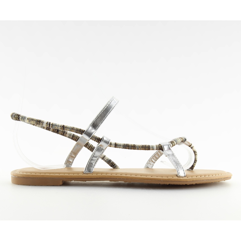 Hopeasandaalit 5130 hopea harmaa