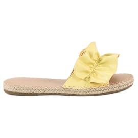 Vices Keltaiset espadrillit keltainen