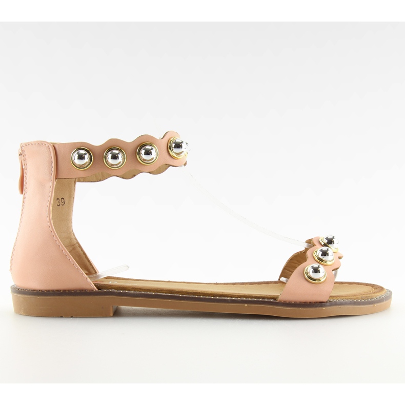 Vaaleanpunaiset VS-376 Pinkit kiinnitetyt nilkkasandaalit vaaleanpunainen