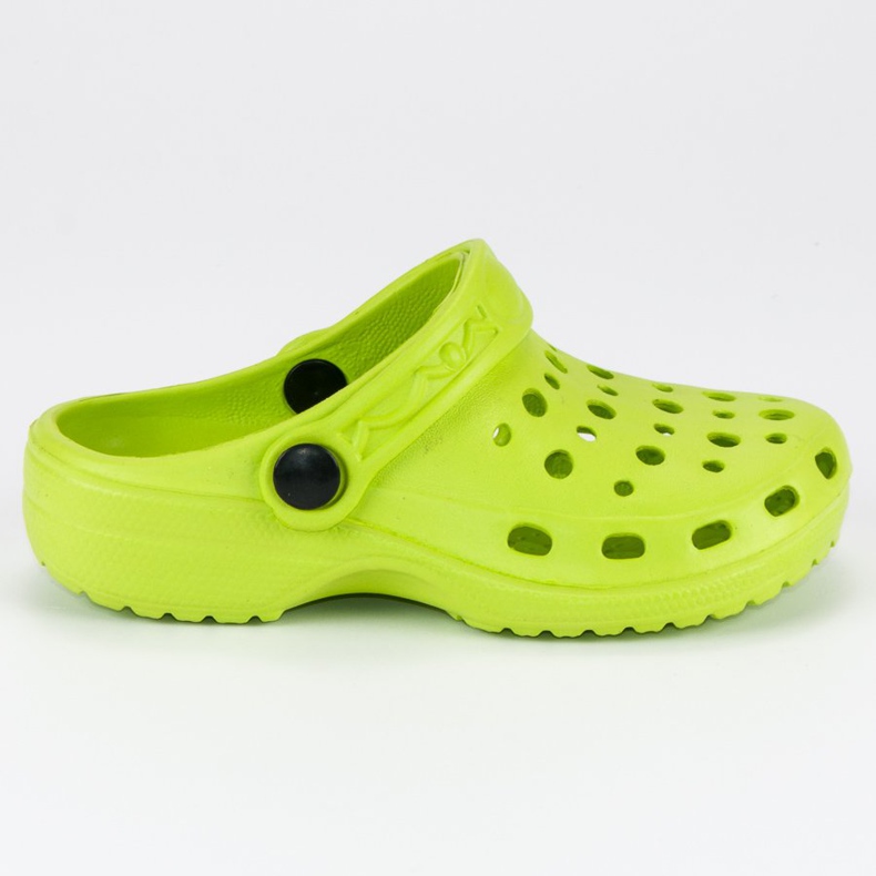 Vihreä kumi läppä