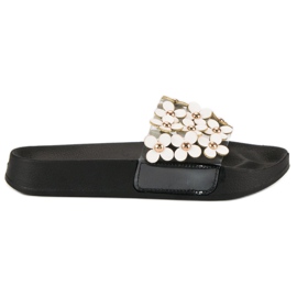 Tyylikkäät naisten vices-tossut valkoinen