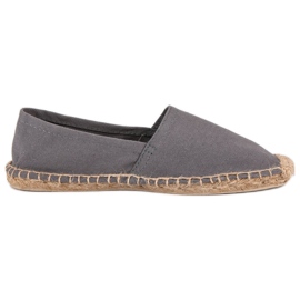 Harmaat espadrillit Harmaat espadrillit
