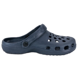 Tummansiniset puutarhatossut sininen