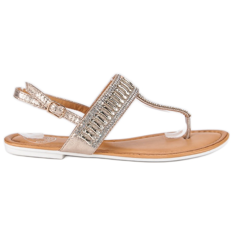 Kultaiset varvastossut kultainen